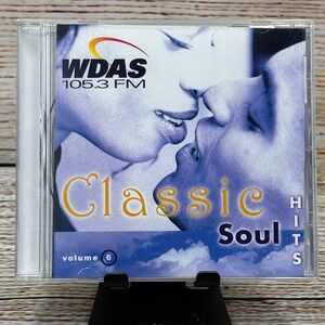 WDAS 105.3 FM Classic Soul Hits Volume 6 CD Marvin Gaye Earth Wind Fire COL-7474